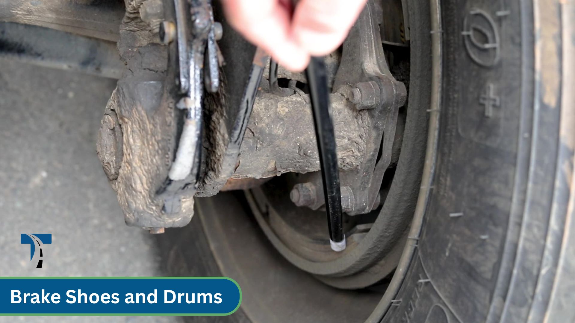 interior view of tire