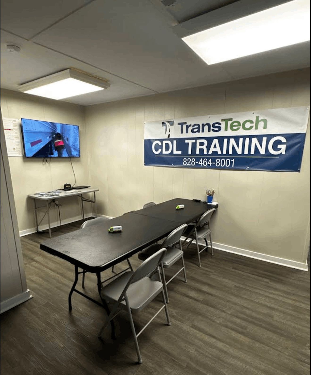 CDL classroom in Spartanburg