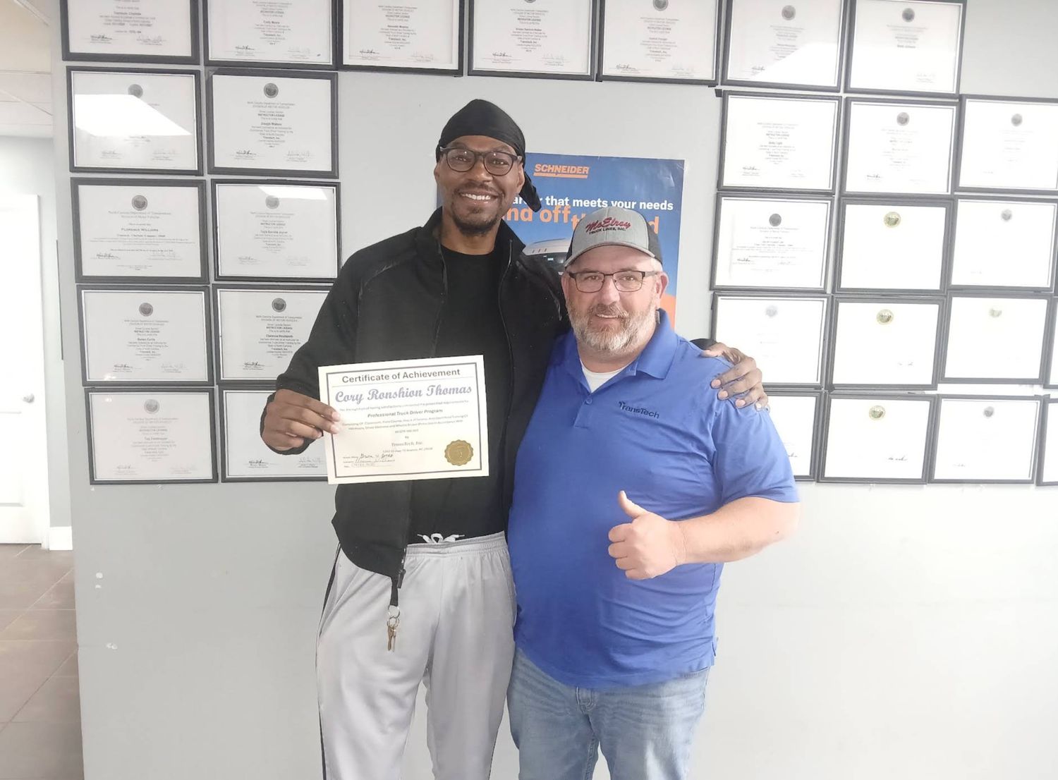 Charlotte CDL graduate