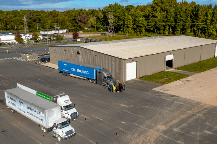 exterior of TransTech Gastonia building