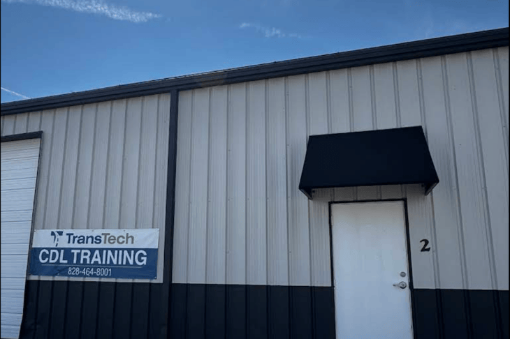 exterior of transtech spartanburg building